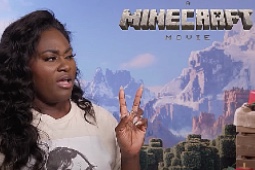 Video: Watch the stars and director of A Minecraft Movie try to master our sound effects game